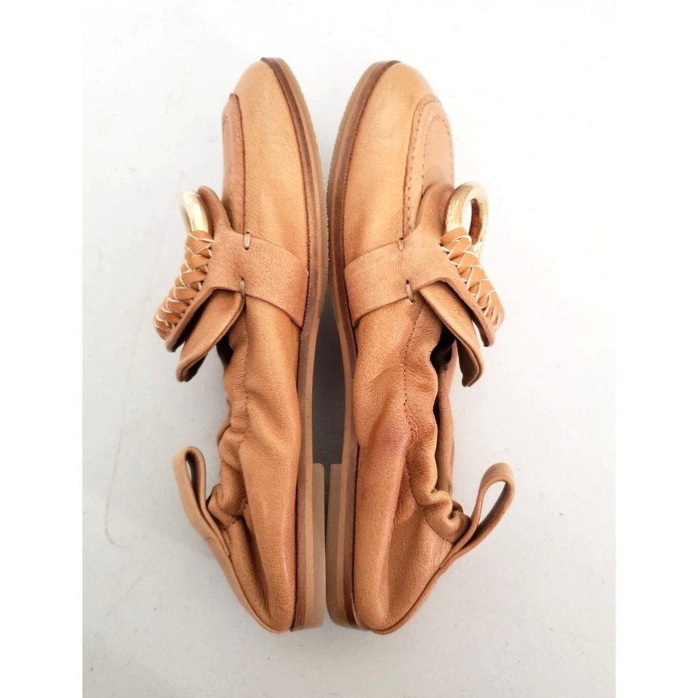 See By Chloe Hana Flats Tan Leather Size 35 - Picture 3 of 4